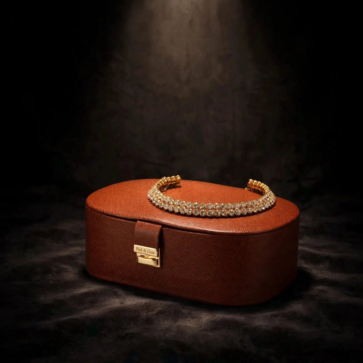 Jewellery Box III - Luxury Genuine Leather Jewellery Box - Premium Jewelry Organizer Case - Pals & Coze