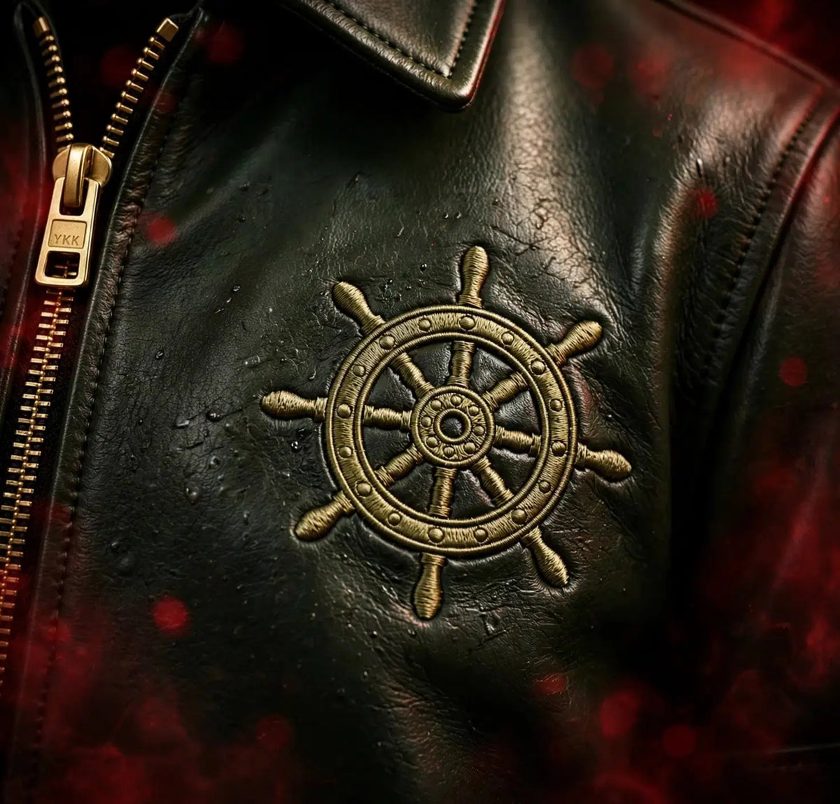 The Lost Swordsman Green Leather Jacket! - Pals & Coze