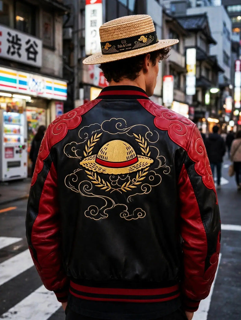 The Straw Hat Legend-King Of The Seas! 100% Original cow leather. Limited edition - Pals & Coze